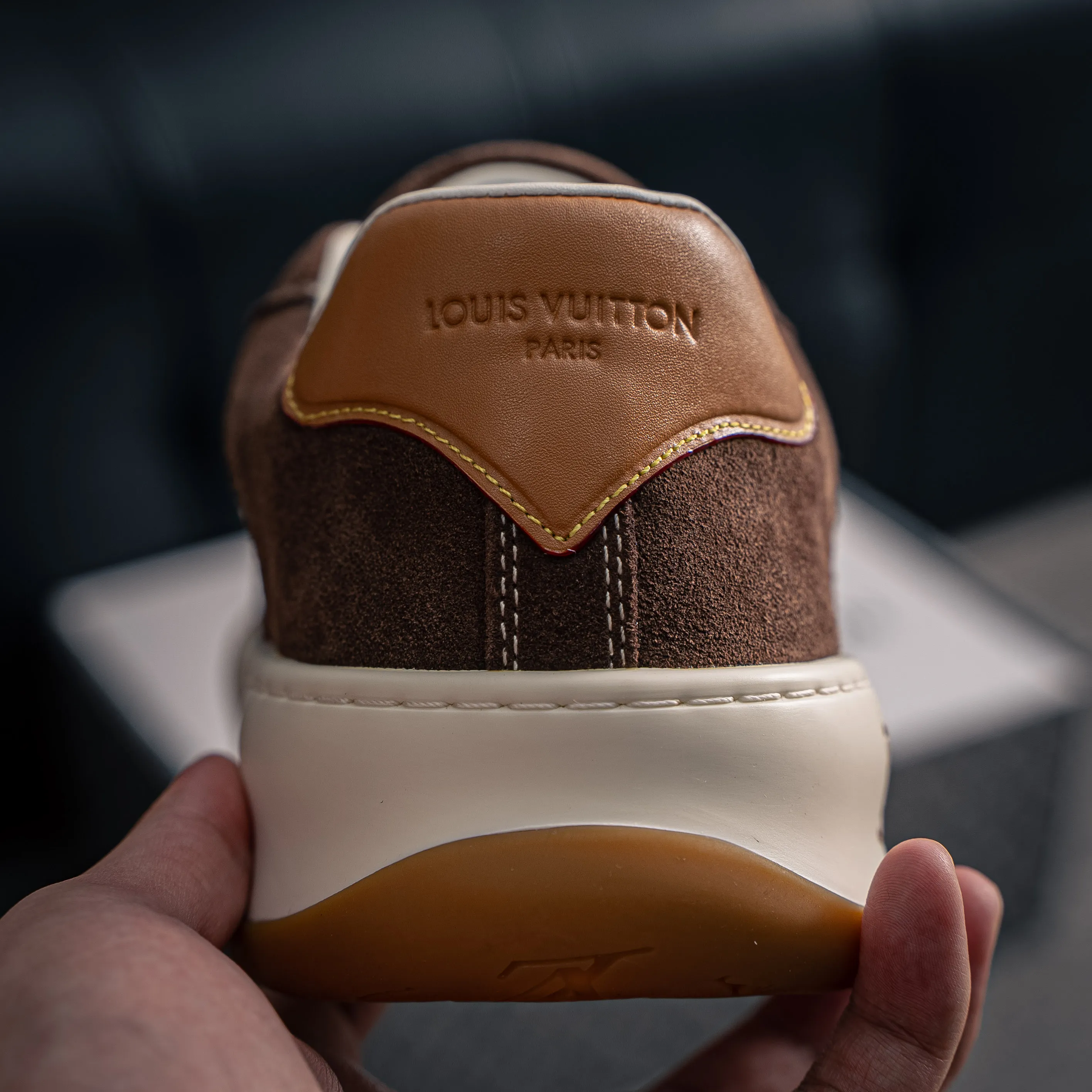 # LV LOUIS VUITTON Tilted Low Sneakers Series Low-Top Retro Versatile Skate Shoes 2026 Skate Shoes Shoes